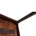Eettafel bruin opklapbaar XL