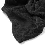 Dutch Decor Owen - Plaid 130x160 cm - Raven - Zwart