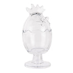 Glazen potje Kip Ø 10x22 cm Transparant Glas