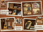 Cutebee, DIY Booknook, The Secret Rhythm, SZ03B, 18x11x23cm