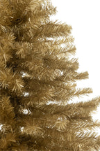 J-Line kerstboom - kunststof - goud - L