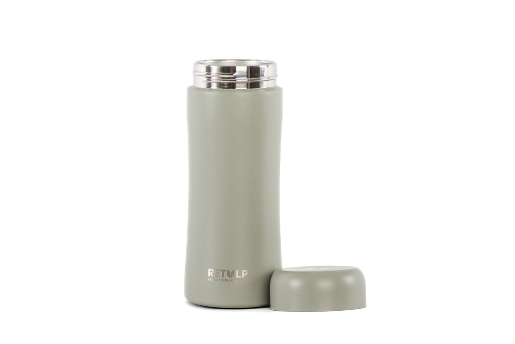 Tumbler Insulated double wall mug Grey 300 ml