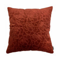 Rose Embroidery kussen oranje 45x45cm