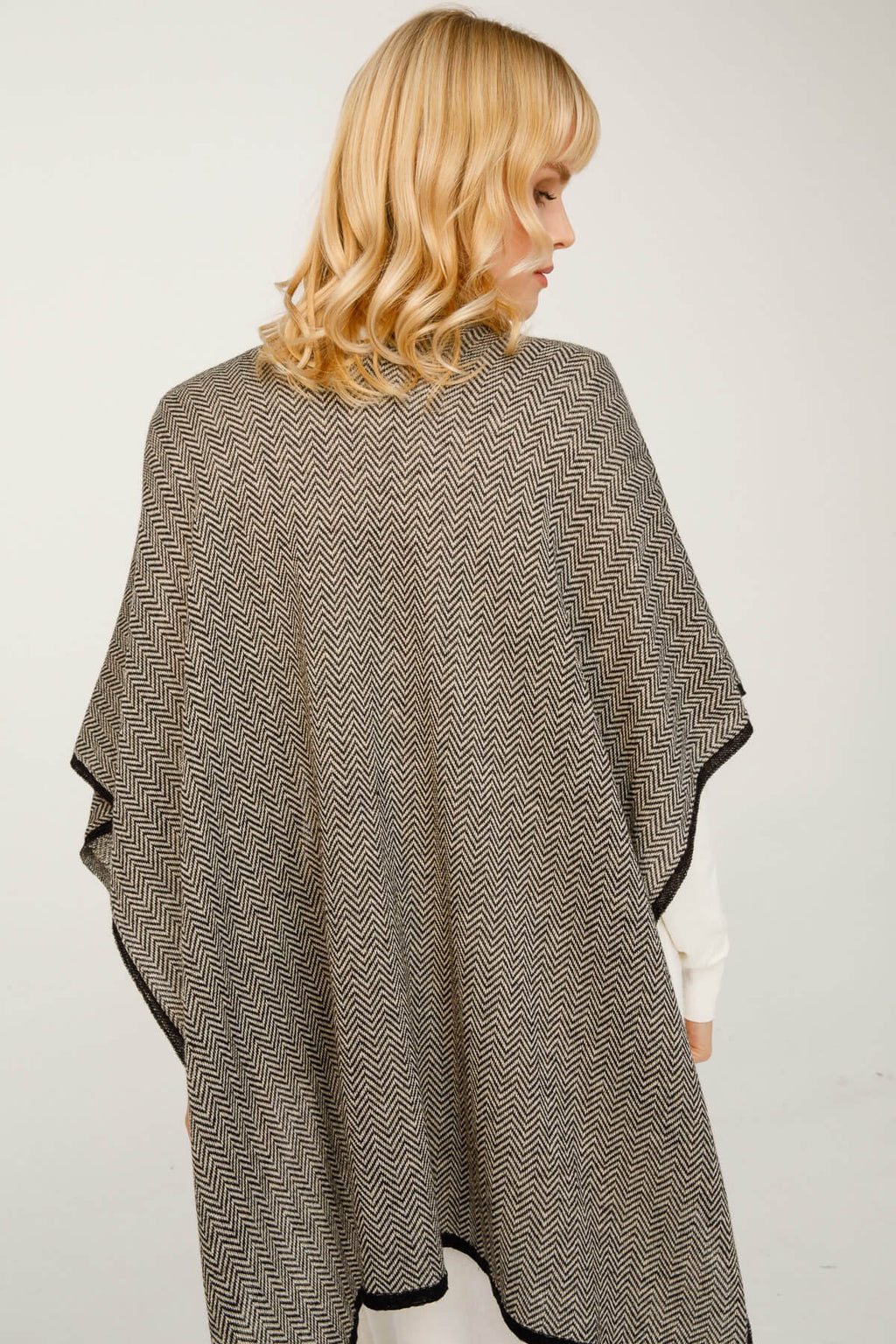 Lydia stal Black-Beige