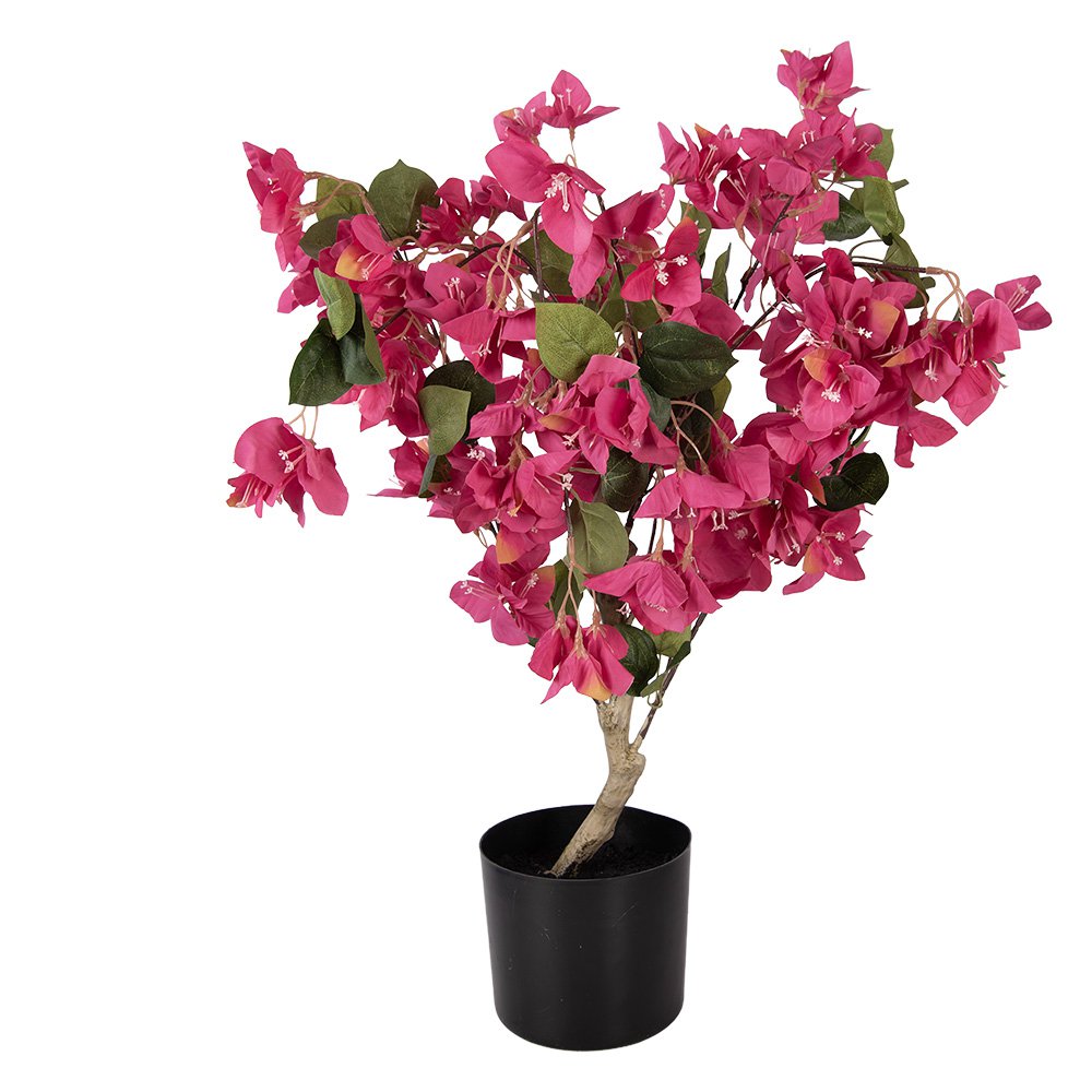 Kunstboom Bougainvillea 30x30x90 cm Roze Kunststof