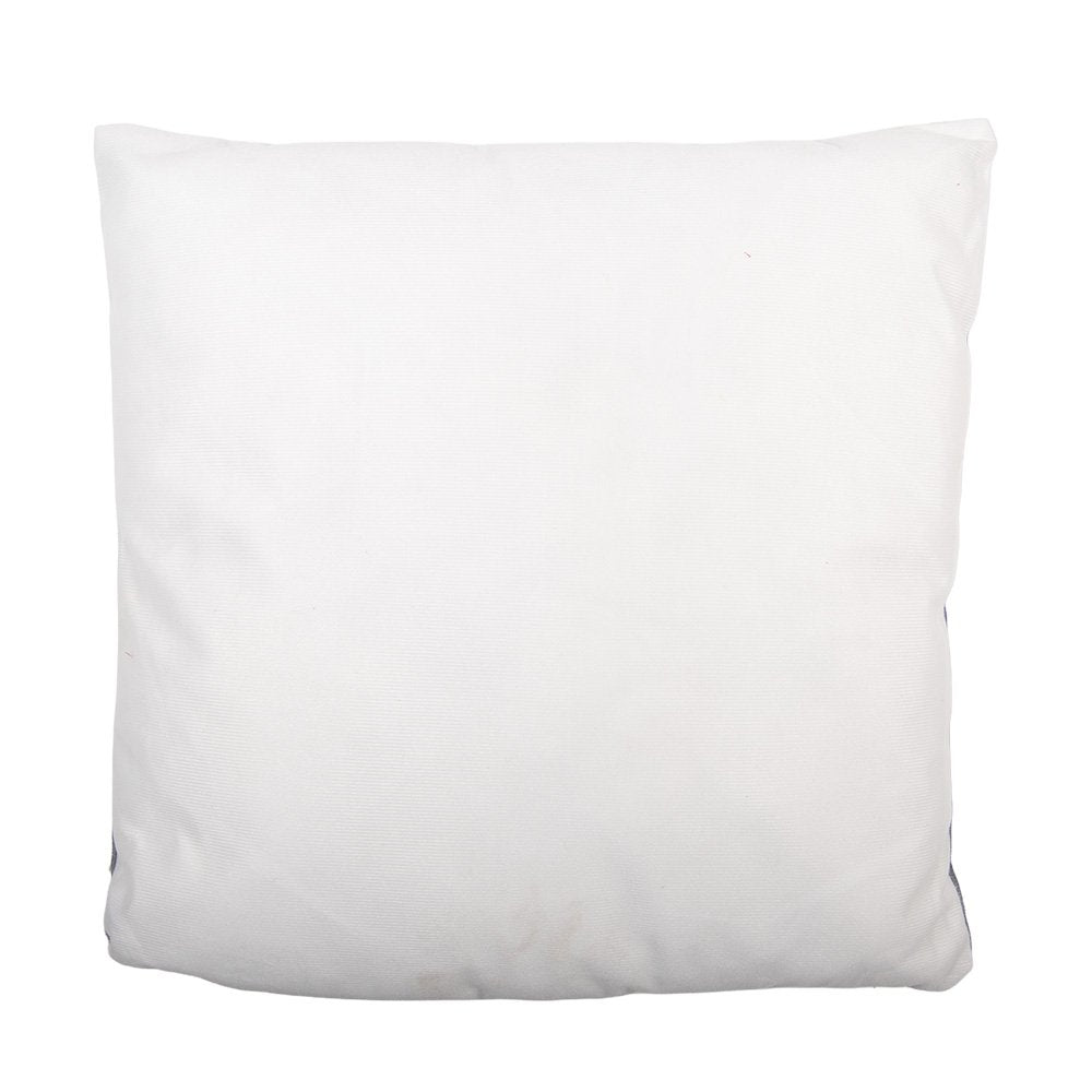 Sierkussen 45x45 cm Grijs Polyester Kussenhoes met Kussenvulling
