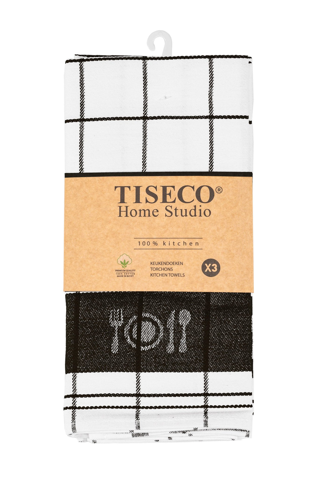 Theedoek Pharao BML - SET/3 - 50x70 cm