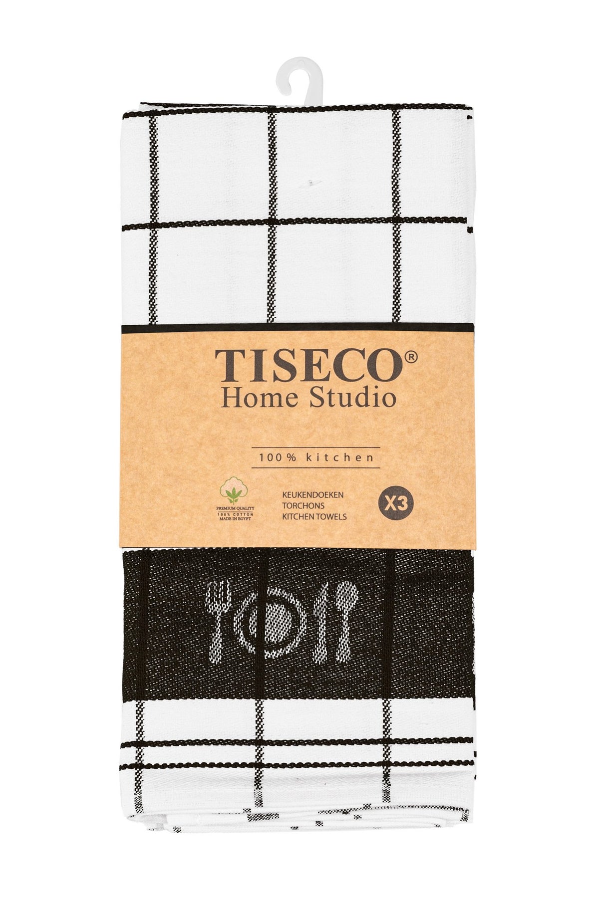 Theedoek Pharao BML - SET/3 - 50x70 cm