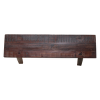 Factory houten bankje - 85x20x50 cm