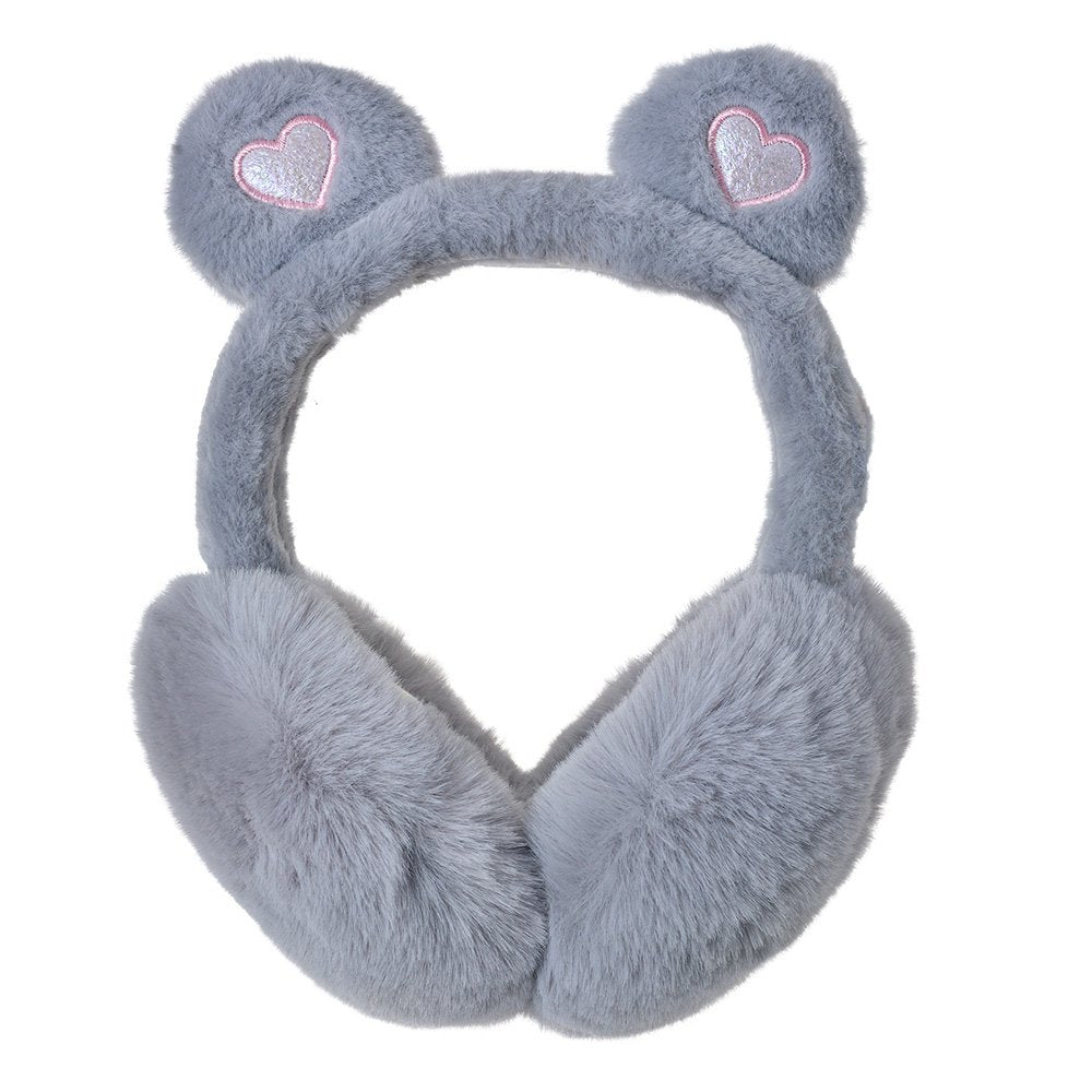 Oorwarmers Kinderen one size Grijs Polyester
