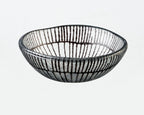 Rays Bowl Tray 12x5 zwarte strepen en cirkels
