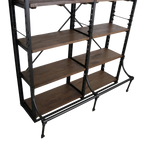 Dubbele boekenkast/archiefkast