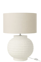 J-Line lamp - keramiek - wit