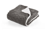 Velveteen blanket - 150x200cm, taupe