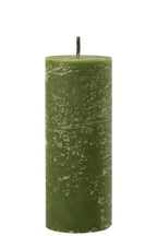 J-Line buitenkaars Pilaar Paraffine - groen - large - 45U
