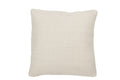J-Line kussen Geweven - wol - creme - small