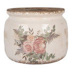 Bloempot Ø 20x15 cm Beige Keramiek