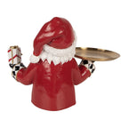 Kerstdecoratie Beeld Kerstman 35x22x25 cm Rood Kunststof