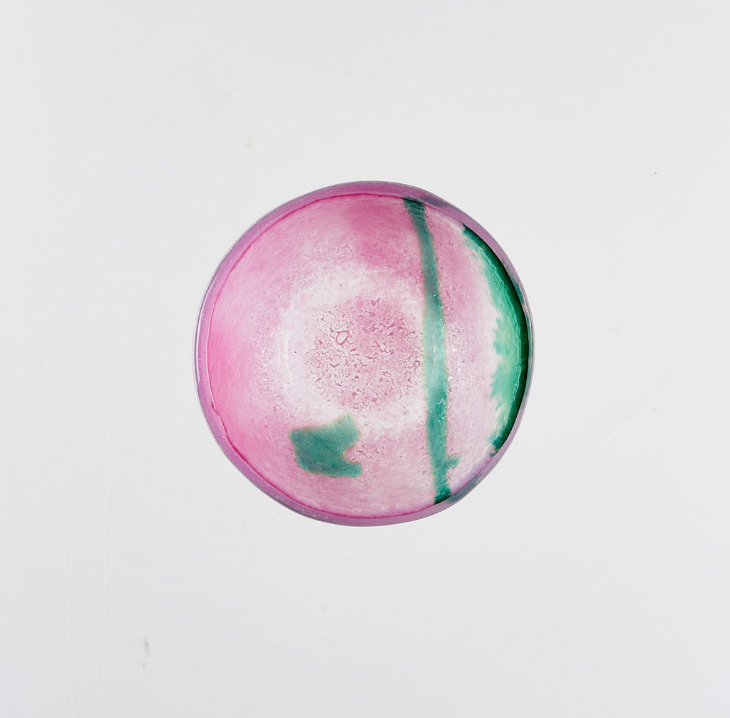 Artisano Bowl XS 9x4 Green & Magenta