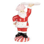 Kerstdecoratie Beeld Kerstman 21x14x27 cm Rood Kunststof