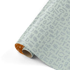 Typo Graphic - Rollen cadeaupapier - 10 stuks