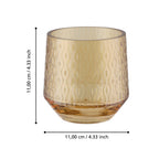 Windlicht Bezamby Geel 14x14cm
