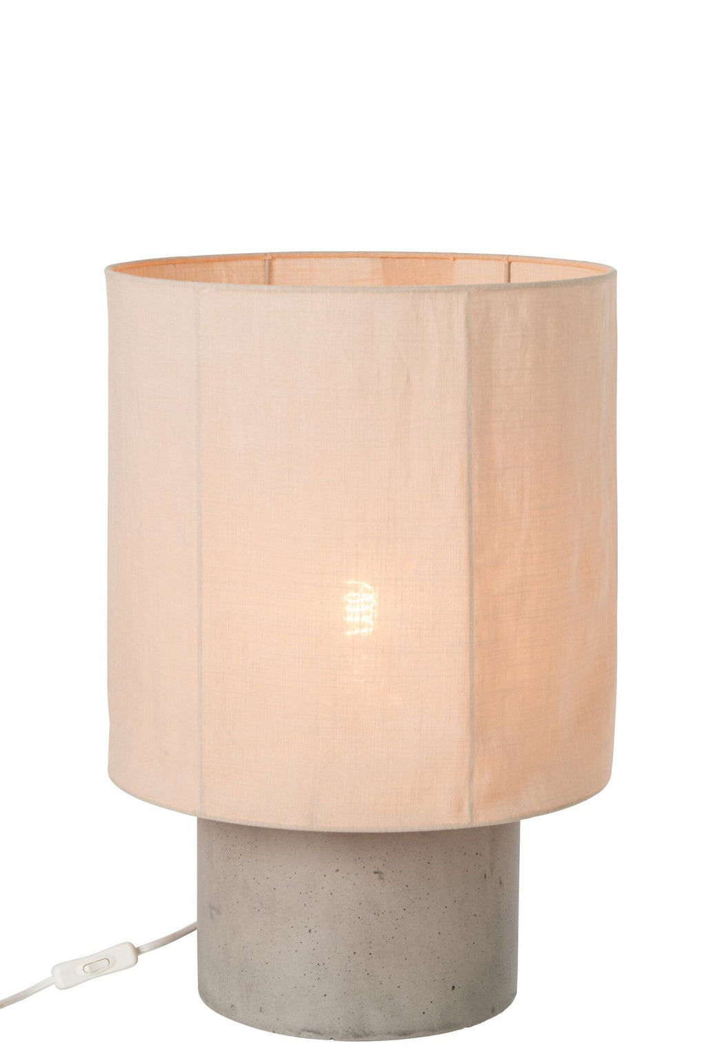 J-Line Tafellamp - cement - beige - large