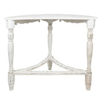 Sidetable 106x48x87 cm Wit Hout Wandtafel