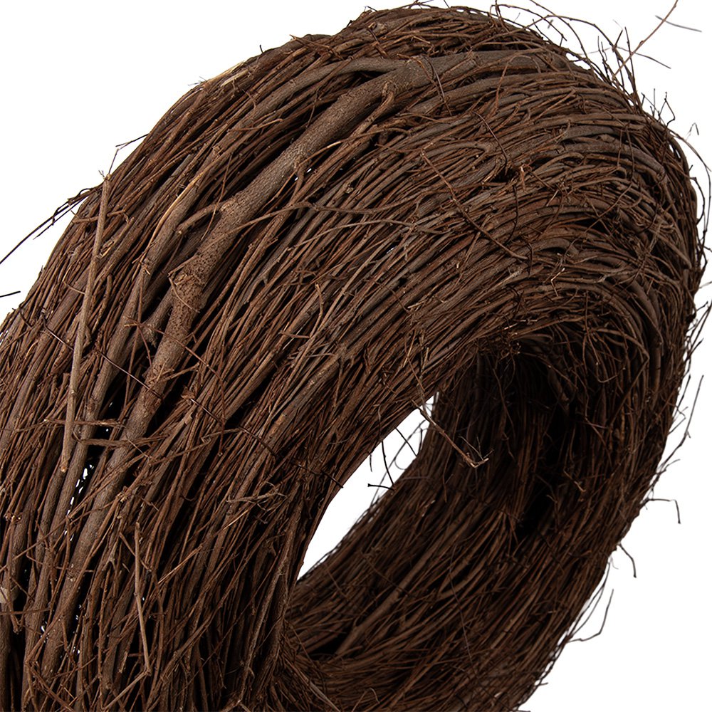 Krans Ø 50x14 cm Bruin Rotan