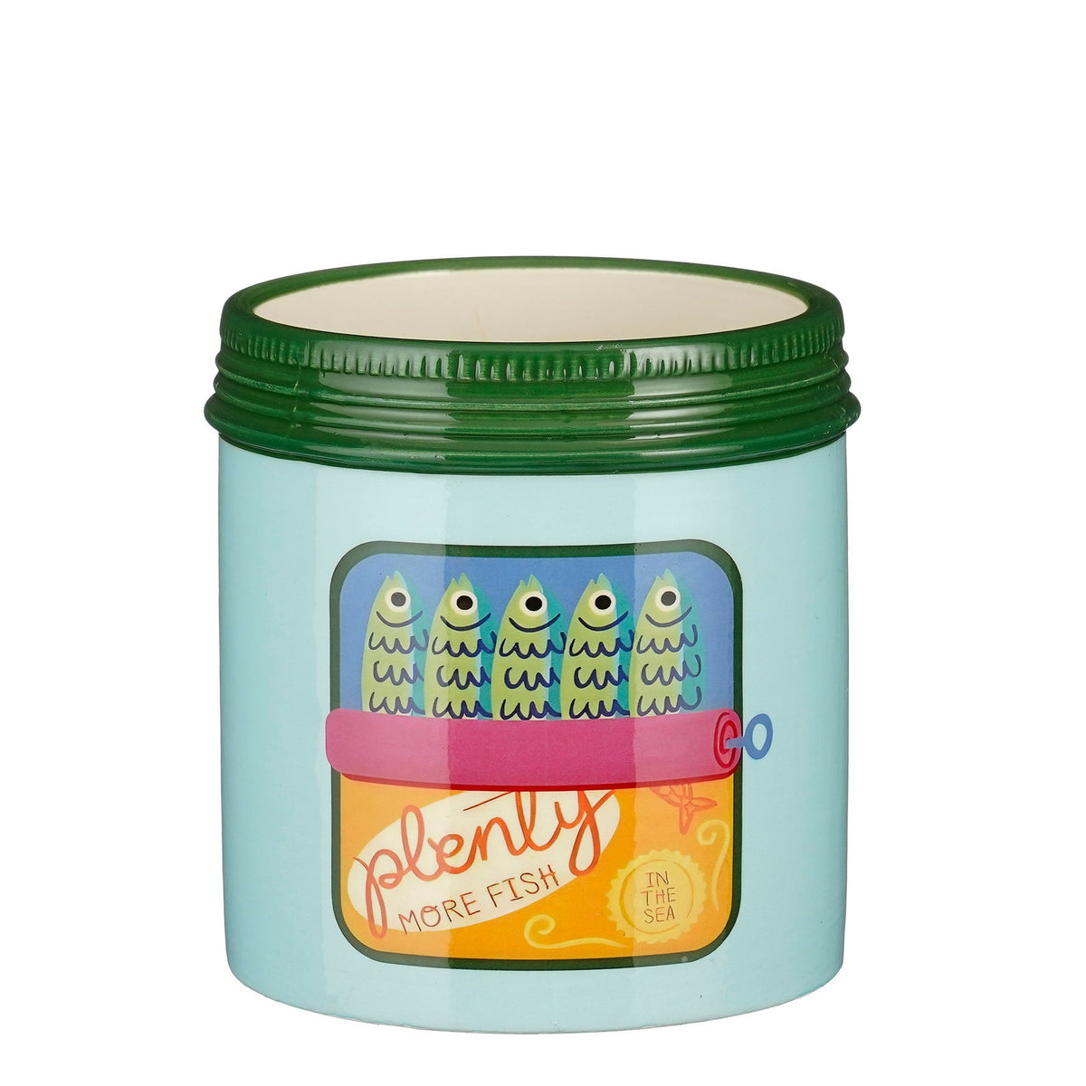 Pot sardines groen