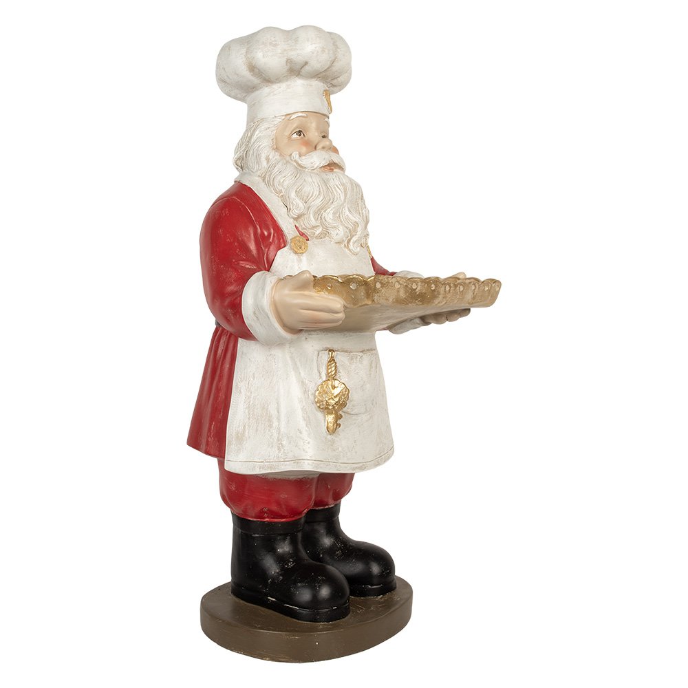 Kerstdecoratie Kerstman 40x39x81 cm Rood Kunststof