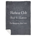 Plaid harbour club grijs 150x200cm