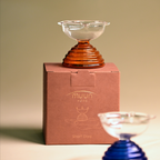 Glazen theelichthouder - Modern Diya-ontwerp