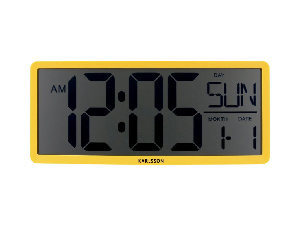 Wand-/tafelklok Retro LCD