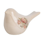 Decoratie Beeld Vogel 22x9x12 cm Beige Keramiek