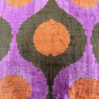 Velvet Ikat Kussen Edgy 50x50 cm