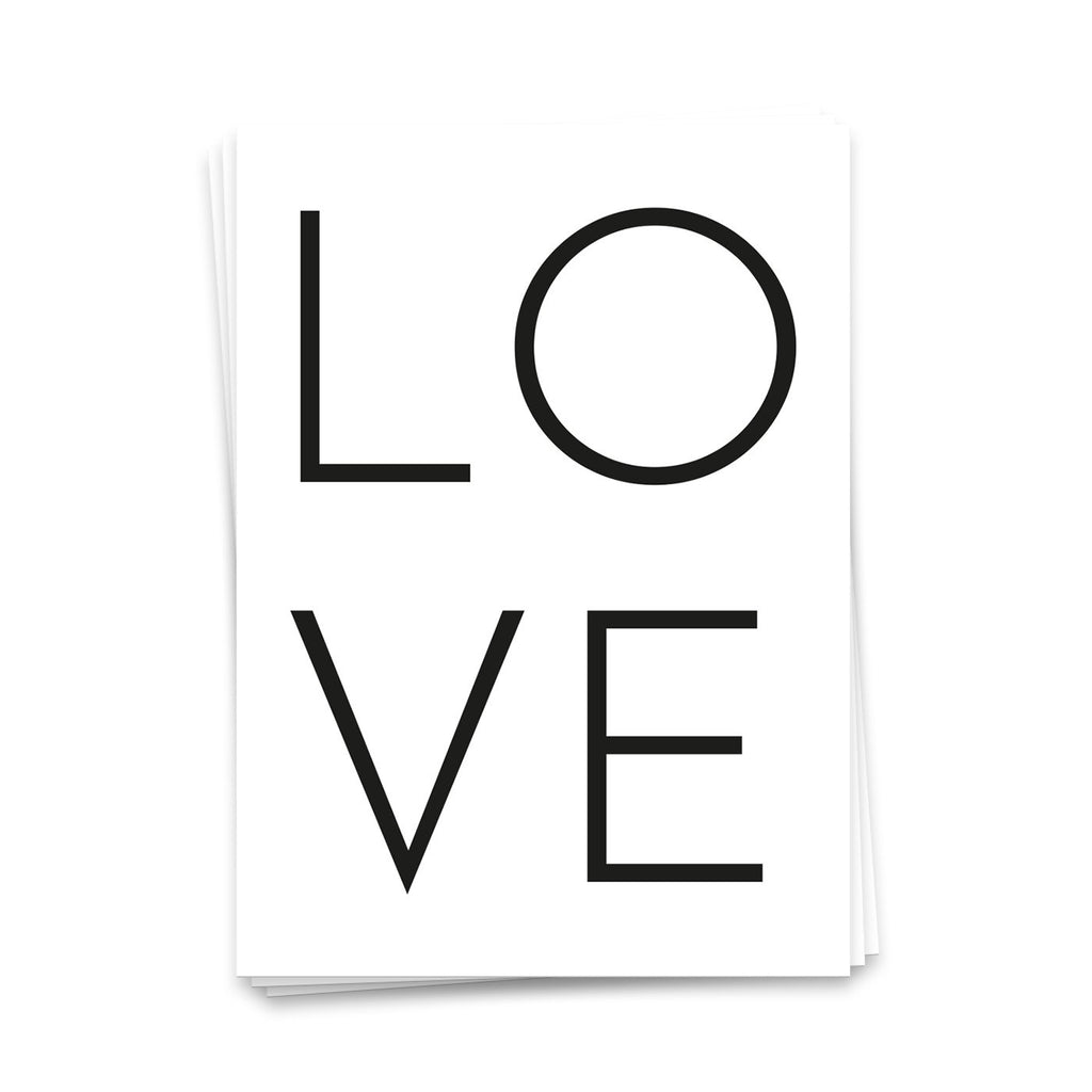 Love - Postkaart 10 set