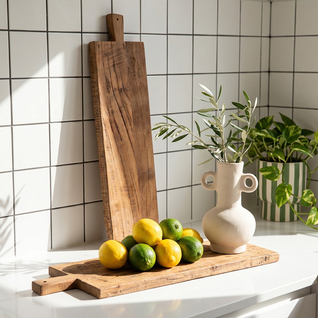 Farmwood houten borrelplank 90 cm
