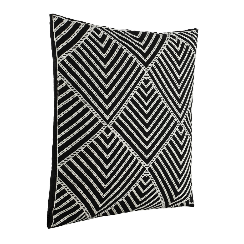 Kussen Chevery Zwart 45x45cm