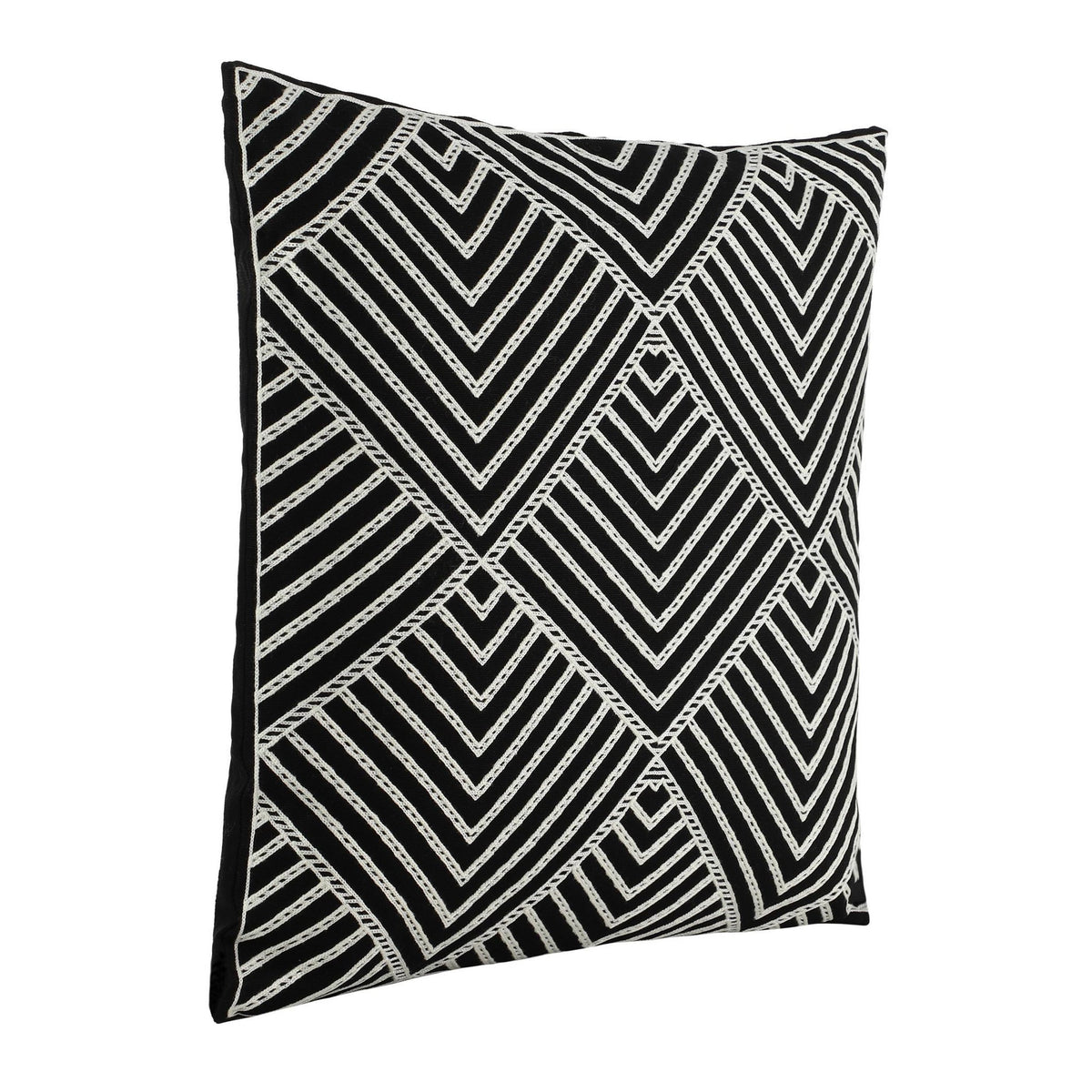 Kussen Chevery Zwart 45x45cm