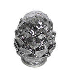 Led dennenappel zilver small 17cm*