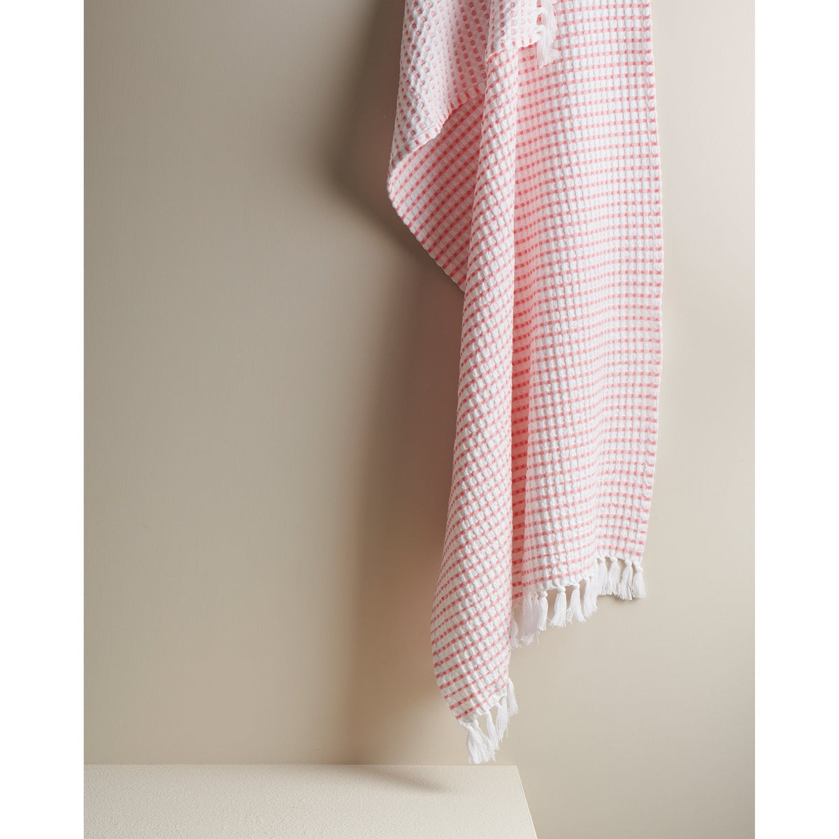 Katoenen wafelhanddoek - sneldrogend, zeer absorberend