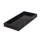 Marmer dienblad zwart 30x15cm