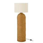 J-Line tafellamp Cilinder - metaal - naturel/ecru - L