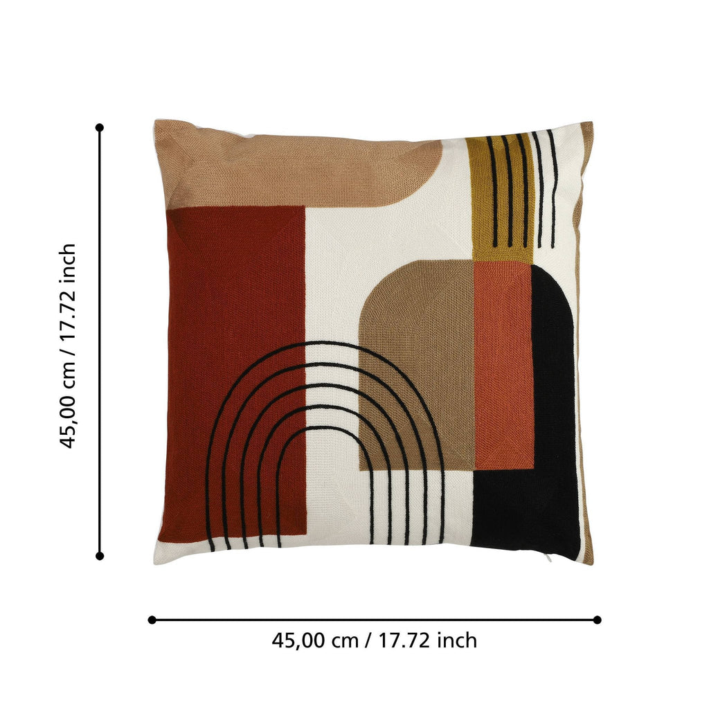 Kussen Berhala Terracotta 45x45 cm