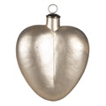 Kerstbal XL 20x9x25 cm Goudkleurig Glas Kerstboomversiering