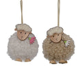Stoffenhanger schaap 9x5x10cm mixed