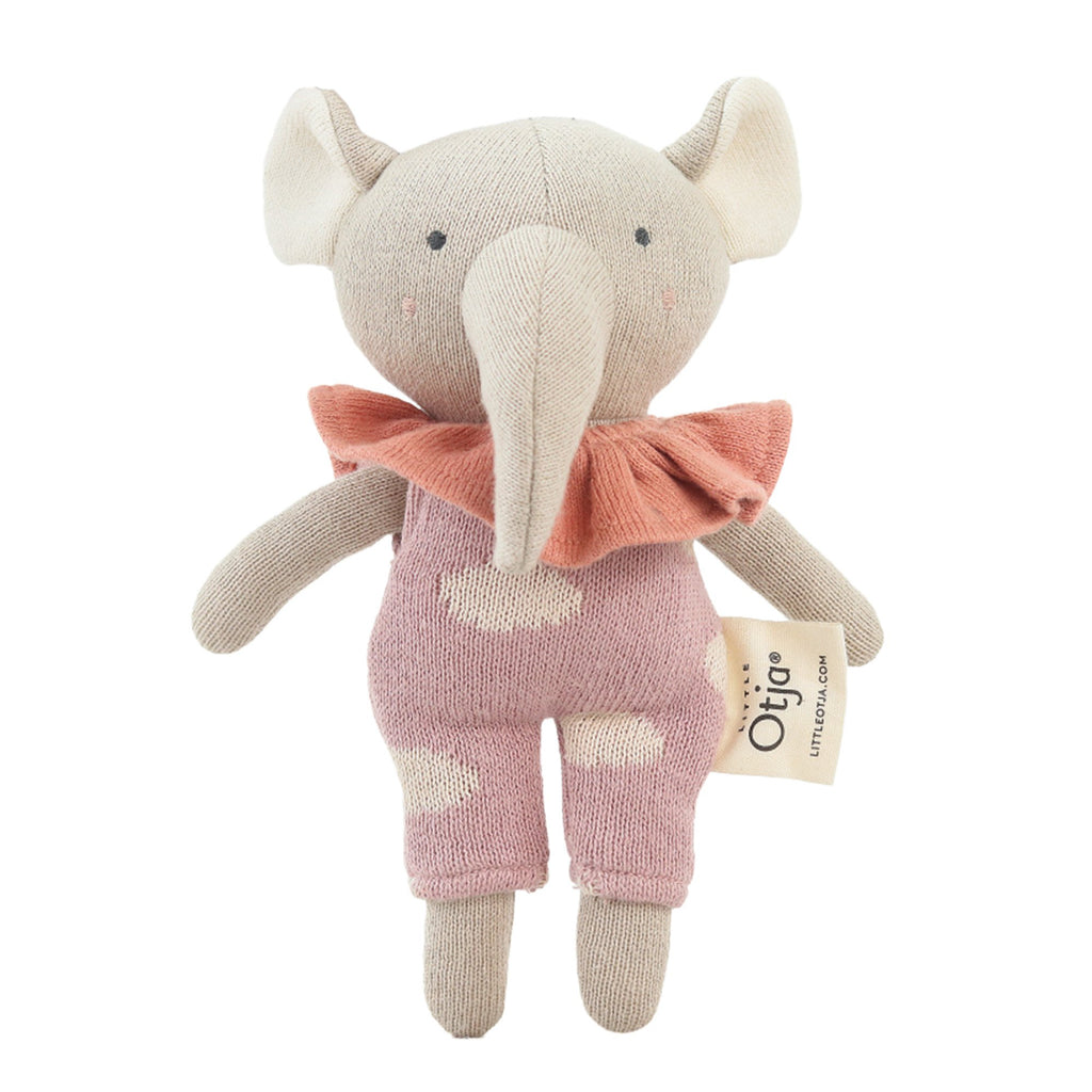 Gebreide speelgoed, babycadeau, olifant runa