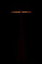 J-Line lamp Paddenstoel - metaal - zwart