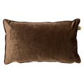 Dutch Decor Finn - Kussen 30x50 cm - Fluweel - Chocolade Martini - Bruin